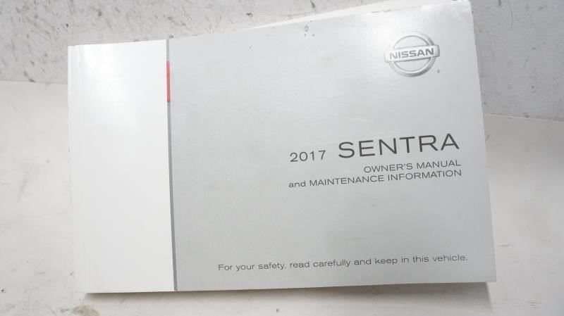 2017 Nissan Sentra Owner's Manual - Alshned Auto Parts