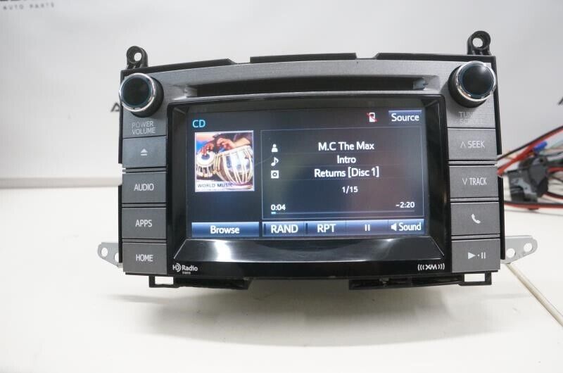 2015 Toyota Venza LE OEM Radio Receiver Screen 86140-0T130 ID 510019 OEM - Alshned Auto Parts