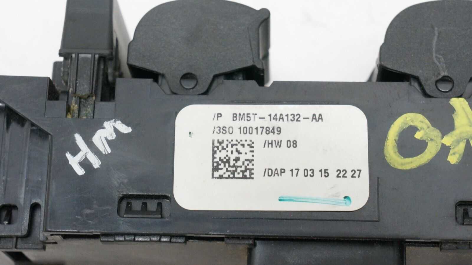 13-16 Ford Escape Driver Left Master Power Window Switch OEM BM5T-14A132-AA - Alshned Auto Parts