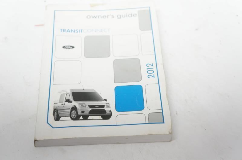 2012 Ford Transit Connect Owner's Guide Book Set with Case - Alshned Auto Parts