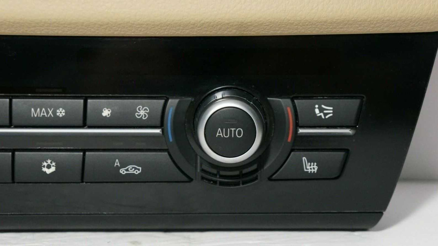 2011-2016 BMW 535i Heat AC Climate Temperature Control Radio Unit OEM 9263749-01 - Alshned Auto Parts