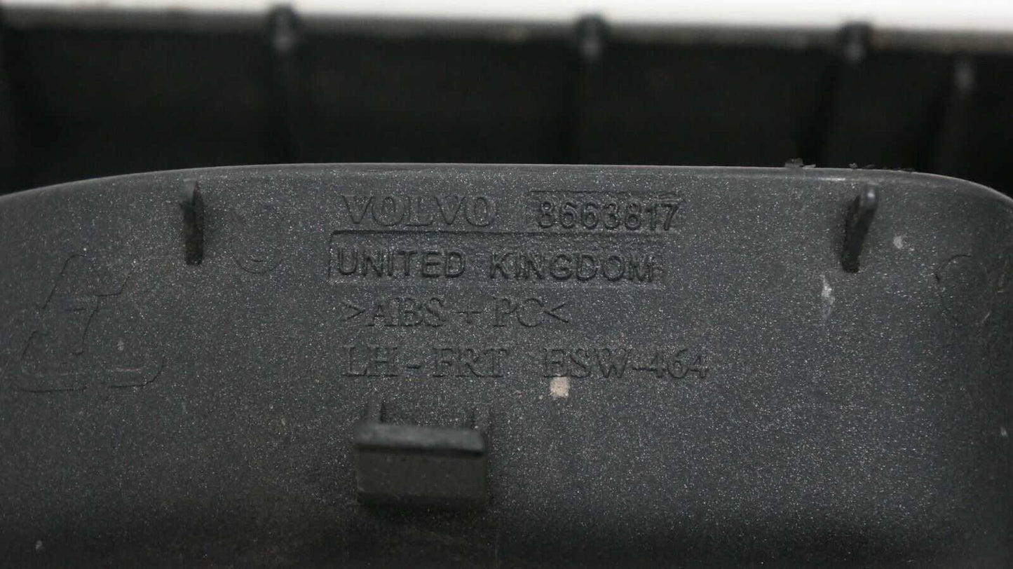 *READ* 04-07 Volvo S40 Driver Master Power Window Switch w/Aluminum Trim 8663817 - Alshned Auto Parts