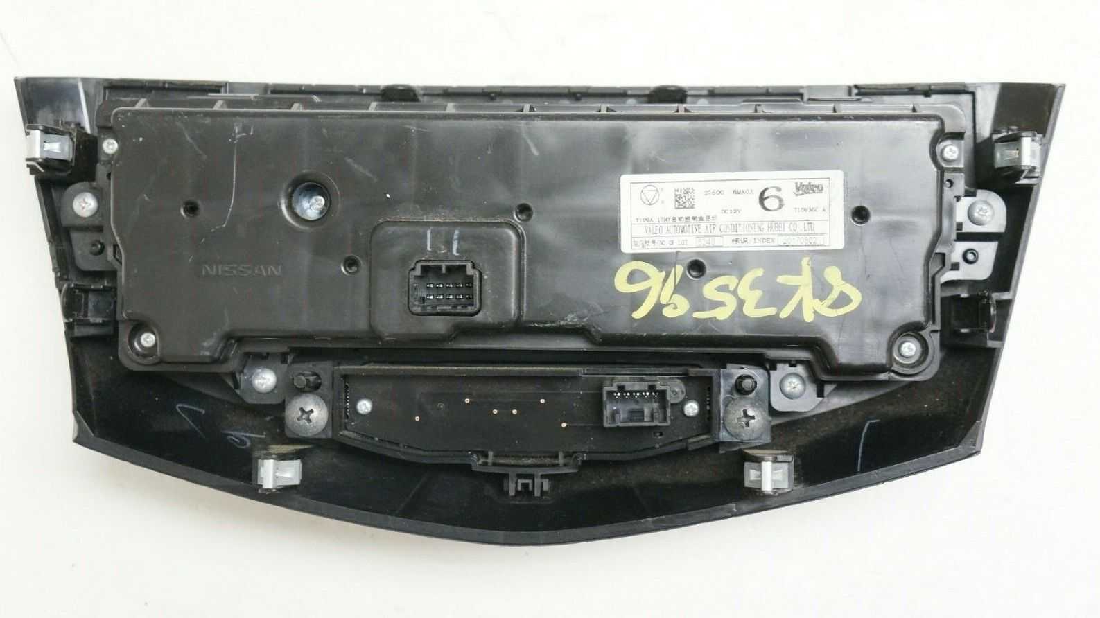 2017-2019 Nissan Rogue Sport Dual Automatic AC Heater Control OEM 27500-6MA0A Alshned Auto Parts