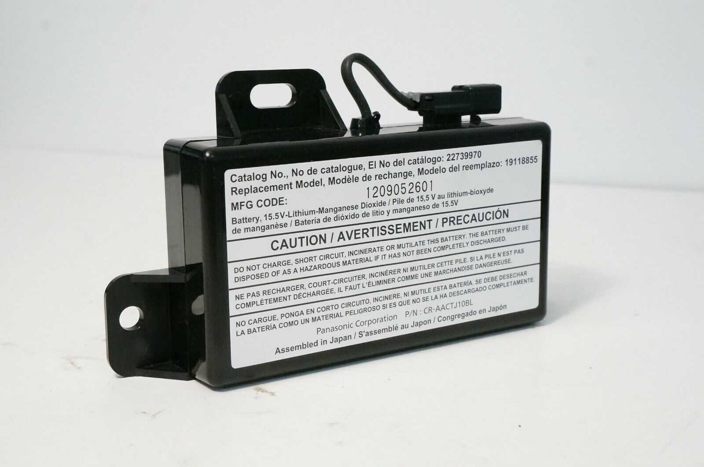 2014 Camaro SS 1LE ZL1 Lithium Ion Back Up Reserve Battery Used OEM 19118855 Alshned Auto Parts