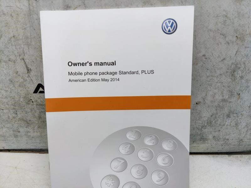 2015 Volkswagen Jetta US Edition Owners Manual set with Case 1525U1JT623 OEM - Alshned Auto Parts