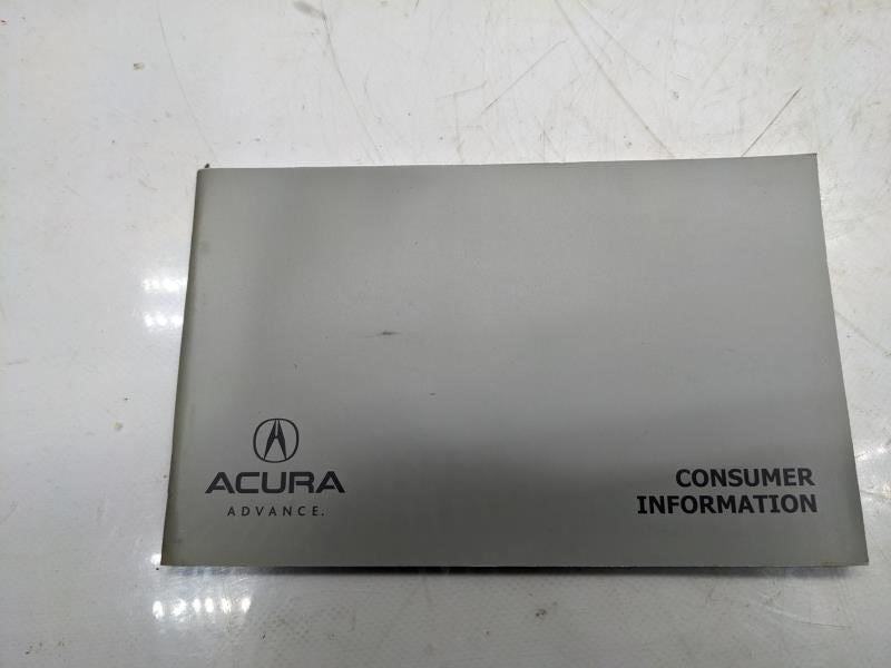 2012 Acura TL Owners Manual Set with Case 31TK4630 00X31-TK4-6300 OEM - Alshned Auto Parts
