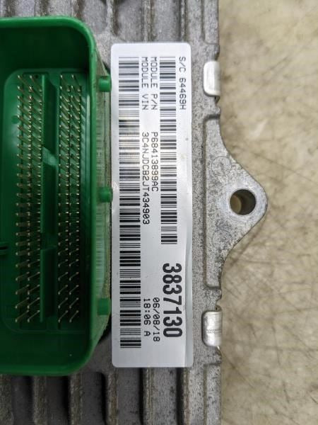 2017-2018 Jeep Compass Engine Control Module ECU ECM 68342095AA OEM - Alshned Auto Parts