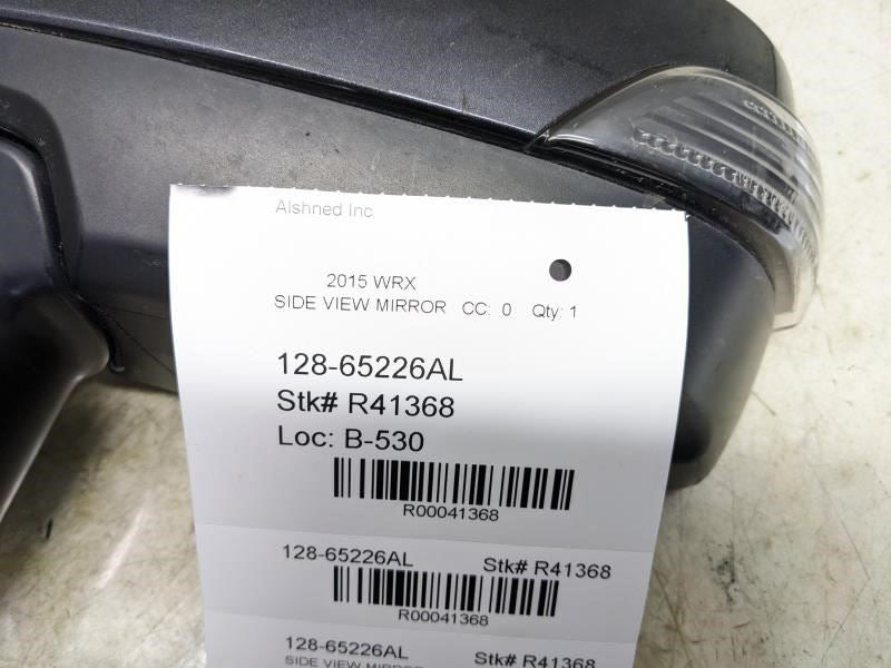 2015-2021 Subaru WRX Left Driver Outside Rearview Mirror 91036VA050 OEM - Alshned Auto Parts