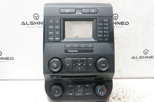 2016 Ford F150 Radio And Temperature Control Panel GL3T-18E243-BJB OEM - Alshned Auto Parts