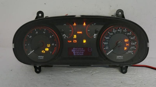 14 Dodge Dart Speedometer Cluster Mileage Unknown OEM 56054665AD - Alshned Auto Parts