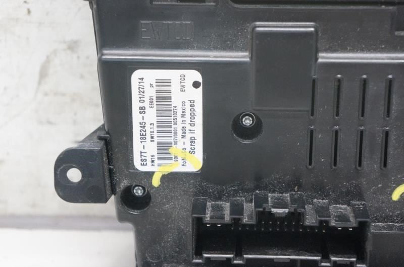 14-15 Ford Fusion Radio & Climate Control Panel ES7T-18E245-SB OEM *ReaD* - Alshned Auto Parts