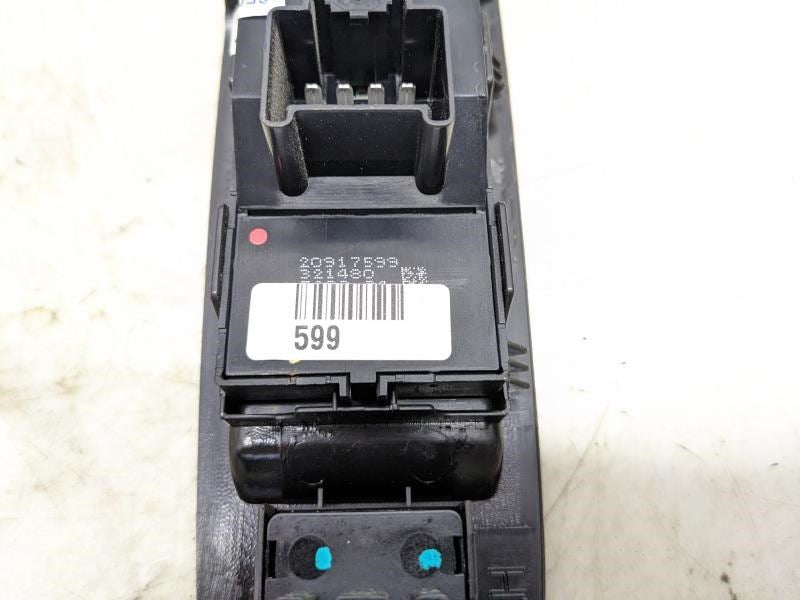 2010-2017 Chevrolet Equinox FR LH Door Master Power Window Switch 20917599 OEM - Alshned Auto Parts