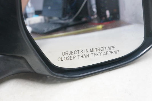 2013-2015 Nissan Sentra Passenger Right Side Rear View Mirror 963013SG0B OEM - Alshned Auto Parts