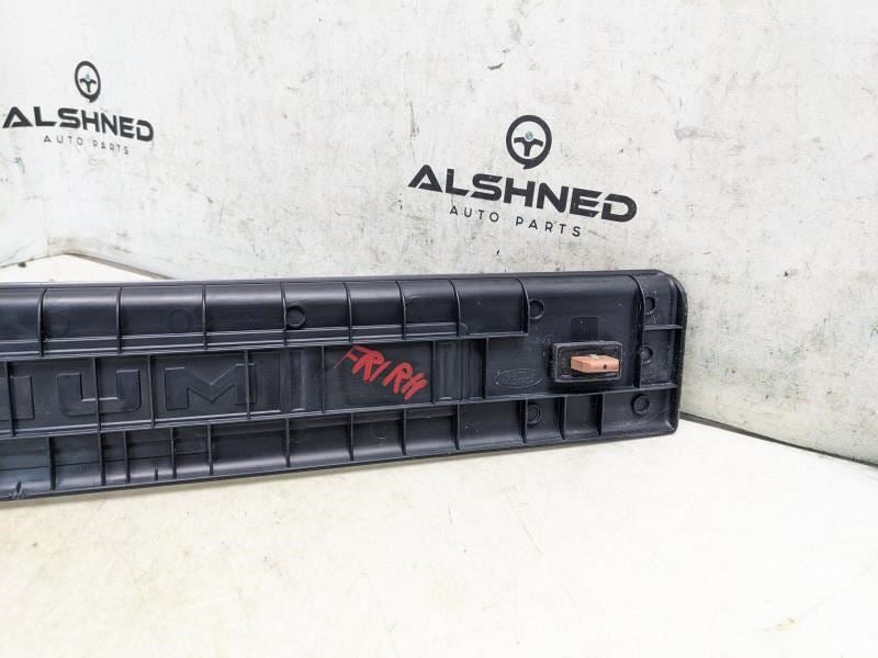 2015-2023 Ford Mustang FR RH Door Sill Scuff Plate Trim FR3B-6313222-AD OEM - Alshned Auto Parts