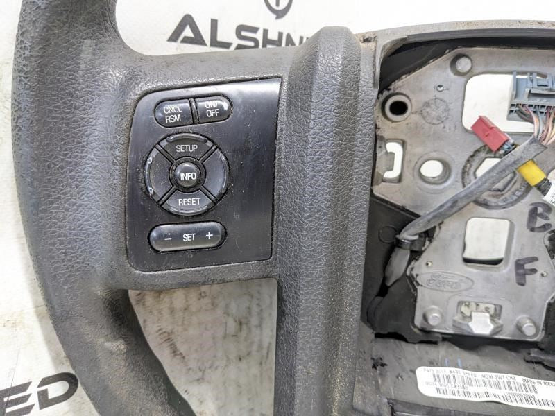 2013-16 Ford F250SD Steering Wheel w Control Buttons DC34-3600-CB35B8 OEM *ReaD* - Alshned Auto Parts