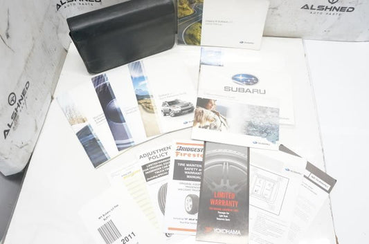 2011 Subaru Legacy & Outback Owner's Manual Book Case MSA5M1104A OEM - Alshned Auto Parts