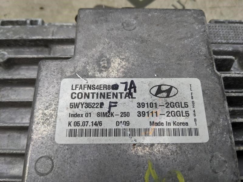 2015-2017 Hyundai Sonata 2.4L Engine Control Module ECU ECM 39111-2GGL5 OEM - Alshned Auto Parts