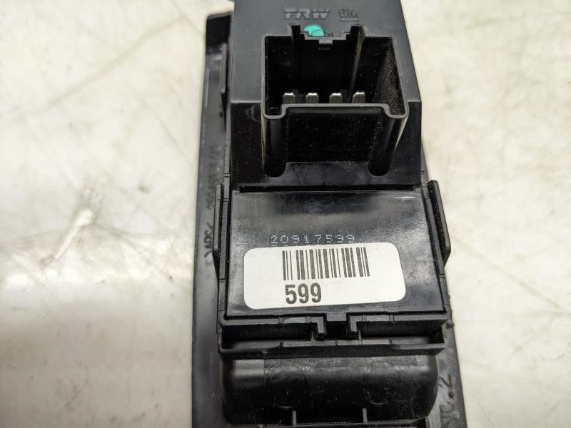 2010-17 Chevrolet Equinox FR LH Door Master Power Window Switch 20917599 OEM - Alshned Auto Parts