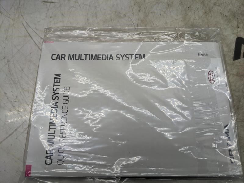 2019 Kia Optima Owners Manual Set with Case KDG5-EU8ND OEM - Alshned Auto Parts