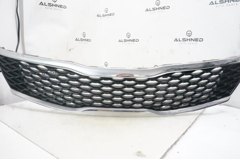 2016-2018 Kia Optima LX Upper Front Grille 86350D5010 OEM - Alshned Auto Parts