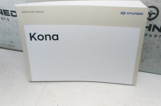 2020 Hyundai Kona Owners Manual set with Case KJ9O-EU99D OEM - Alshned Auto Parts