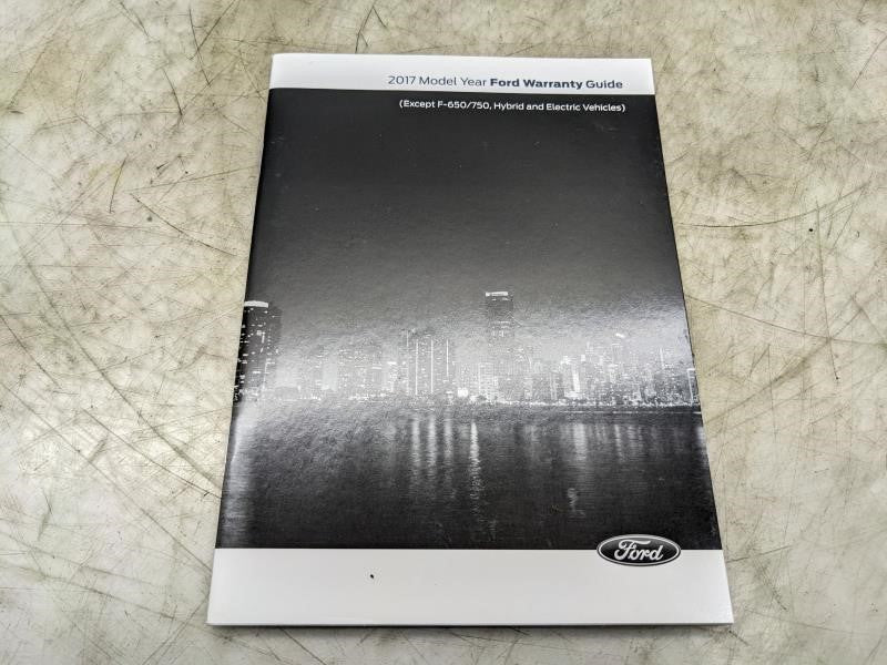 2017 Ford Escape Owners Manual Set with Case HJ5J-19A321-AC OEM - Alshned Auto Parts