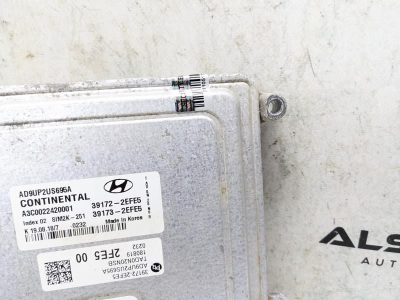 2019-2020 Hyundai Elantra Engine Control Module ECU ECM 39173-2EFE5 OEM *ReaD* - Alshned Auto Parts