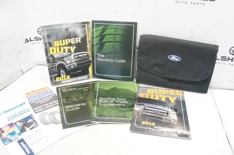 2012 Ford F250 Super Duty Owner's Guide CC3J19A321AA OEM - Alshned Auto Parts