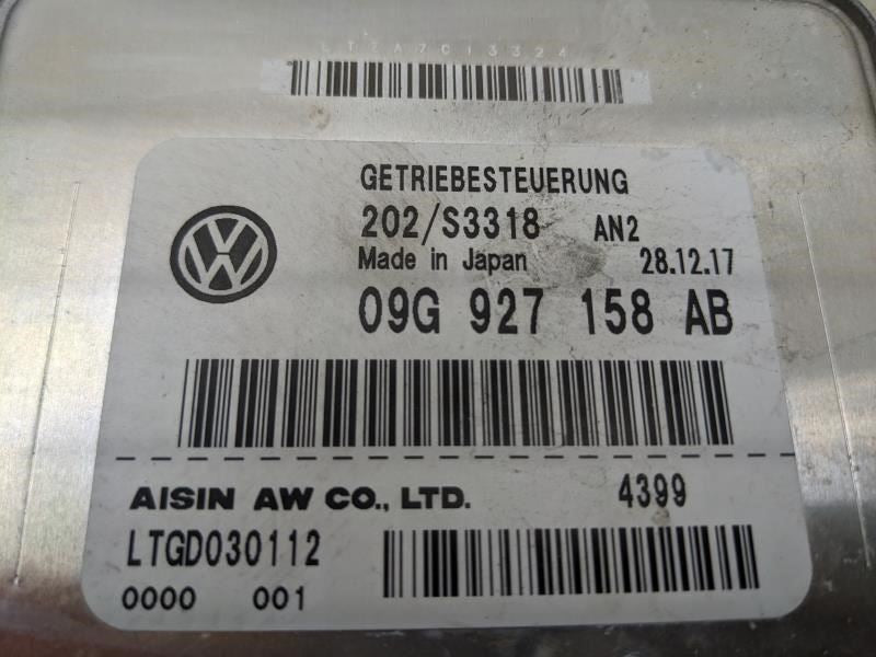 2017-2018 Volkswagen Jetta Transmission Control Module 09G927158AB OEM - Alshned Auto Parts