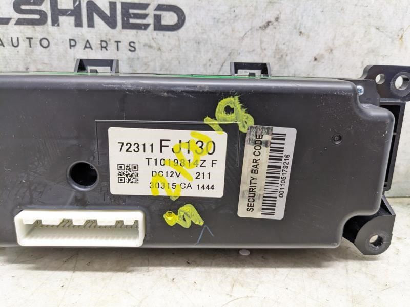 2012-2013 Subaru Impreza AC Heater Temperature Climate Control 72311FJ130 OEM - Alshned Auto Parts