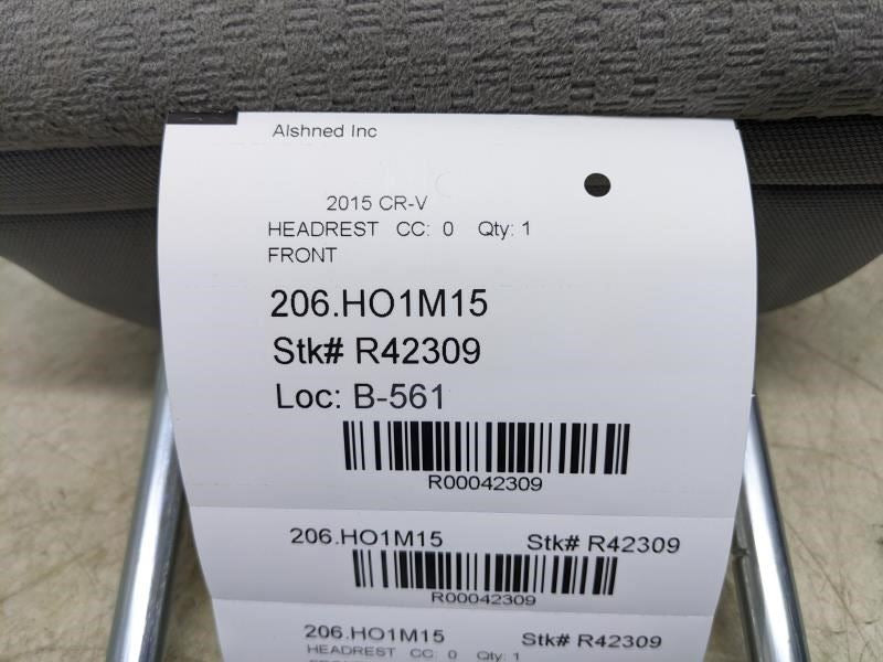 2015 Honda CR-V Front Left/Right Seat Headrest Gray 06810-T0G-A01ZE OEM - Alshned Auto Parts