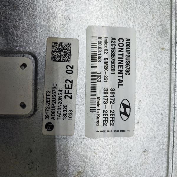 16-18 Hyundai Elantra Engine Control Module ECU ECM 39172-2EFE2 OEM *ReaD AS IS* - Alshned Auto Parts