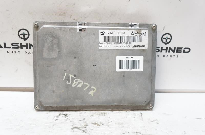 2013 Chevrolet Traverse Engine Computer Control Module ECU ECM 12666658 OEM - Alshned Auto Parts