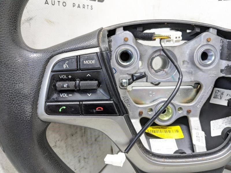 2017-2018 Hyundai Elantra Steering Wheel w/ Control Buttons 56100-F3140TRY OEM - Alshned Auto Parts