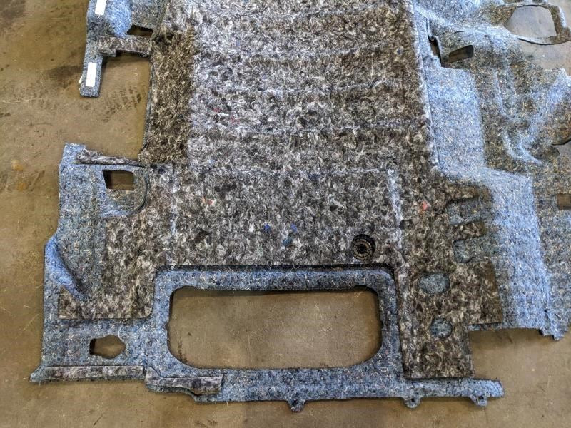 2019-2022 Ram 1500 Laramie Crew Cab Rear Floor Carpet 6VV061X7AA OEM