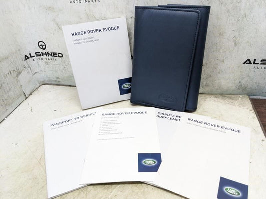 2014 Range Rover Evoque Owners Handbook Set with Case LRL-18-02-60-151 OEM - Alshned Auto Parts