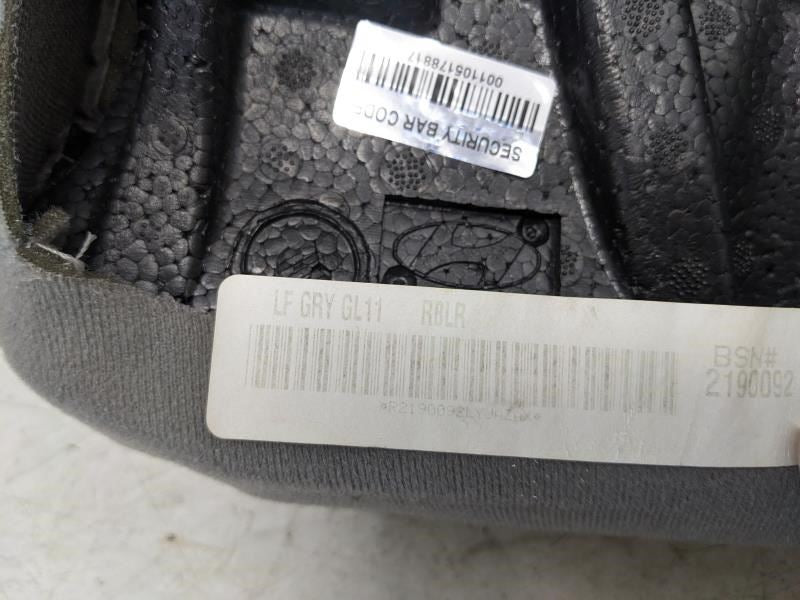 15-17 Hyundai Sonata Rear Right Seat Back Bolster Cloth Gray 89495-C2000-SMH OEM - Alshned Auto Parts