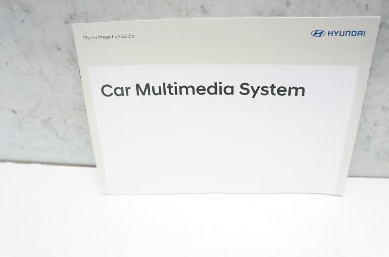 2018 Hyundai Kona Quick Reference Guide set R38145 OEM - Alshned Auto Parts