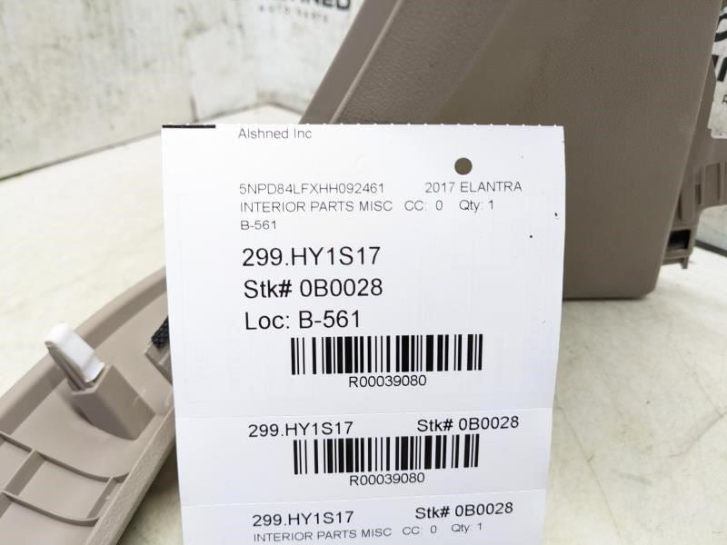 17-18 Hyundai Elantra Front Right Lower Dash Cover Trim 84770-F3000-XUG *ReaD* - Alshned Auto Parts