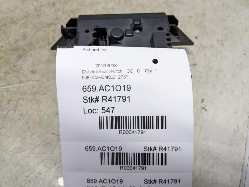 2019-2021 Acura RDX Center Console Touchpad Switch 39060-TJB-A01 OEM - Alshned Auto Parts