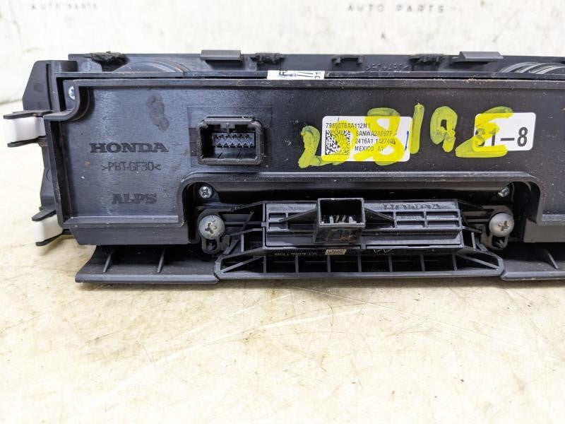 2016-17 Honda Civic AC Heater Temperature Climate Control 79600TBAA112M1 OEM - Alshned Auto Parts