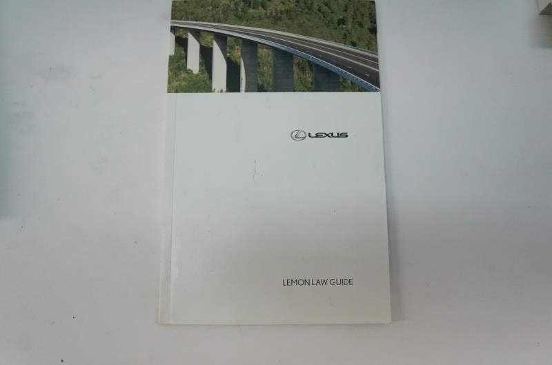 2010  Lexus GS 460/GS 350/GS 450 h Owner's Manual Book Case Lemon law guide  01999-3-B45 - Alshned Auto Parts