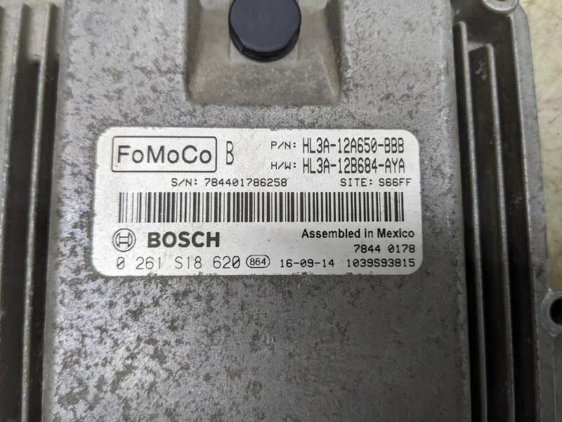 2017 Ford F150 3.5L Engine Control Module ECU ECM HL3A-12A650-BBB OEM *ReaD* - Alshned Auto Parts