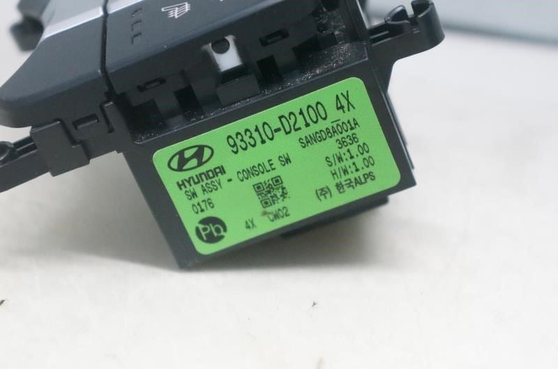 17-19 Genesis G90 Front Center Console Seats Climate Control Switch 93310-D2100 - Alshned Auto Parts