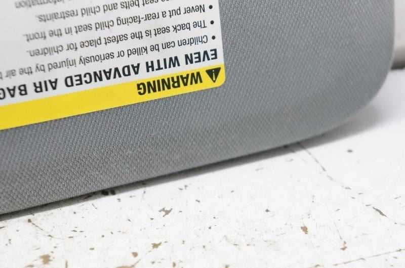 2016 Chevrolet Malibu Right Passenger Sun Visor Cloth Grey 23229125 OEM - Alshned Auto Parts