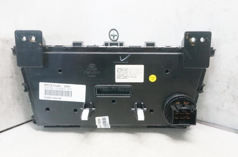 2017-2018 Hyundai Elantra AC Heater Temperature Climate Control 97250-F2061-4X - Alshned Auto Parts