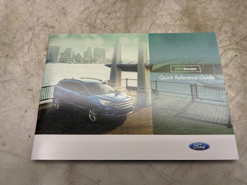 2017 Ford Escape Owners Manual Set with Case HJ5J-19A321-AC OEM - Alshned Auto Parts