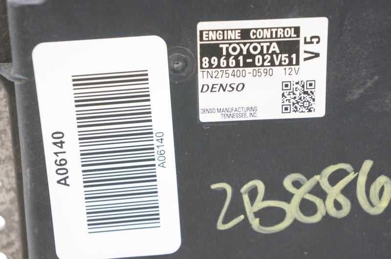 2009-2010 Toyota Matrix Engine Computer Control Module ECU ECM 89661-02V51 OEM - Alshned Auto Parts