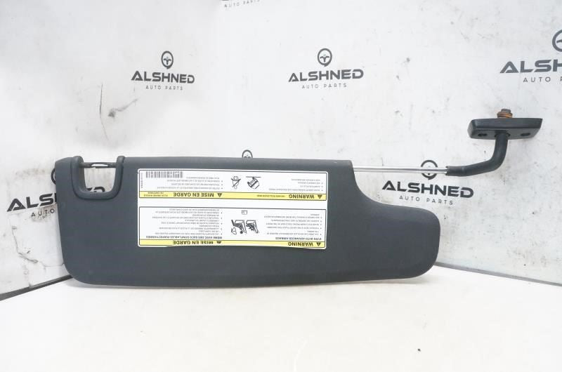 2011-2018 Jeep Wrangler Driver Left Sun Visor Black 05108109AA OEM - Alshned Auto Parts