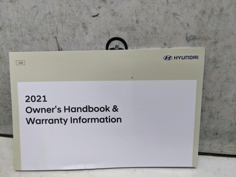 2021 Hyundai Elantra Owners Manual set with Case M0BO-EU12D OEM - Alshned Auto Parts